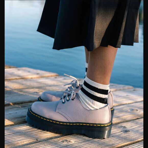 BRAND NEW DR.MARTENS 1461 QUAD II VINTAGE TAUPE  (VINTAGE-TAUPE) - Picture 16 of 16